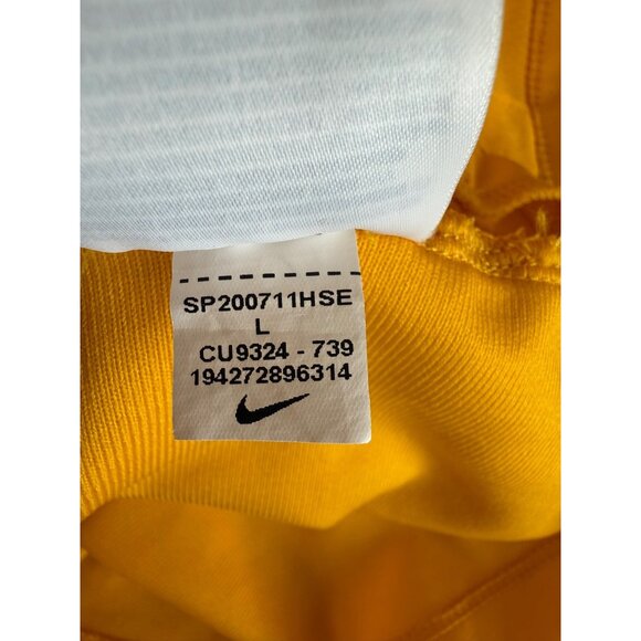 Nike Jacket Boys Size Large Yellow Logo Full Zip Italia Roma Soccer Futbol Youth - Picture 11 of 13